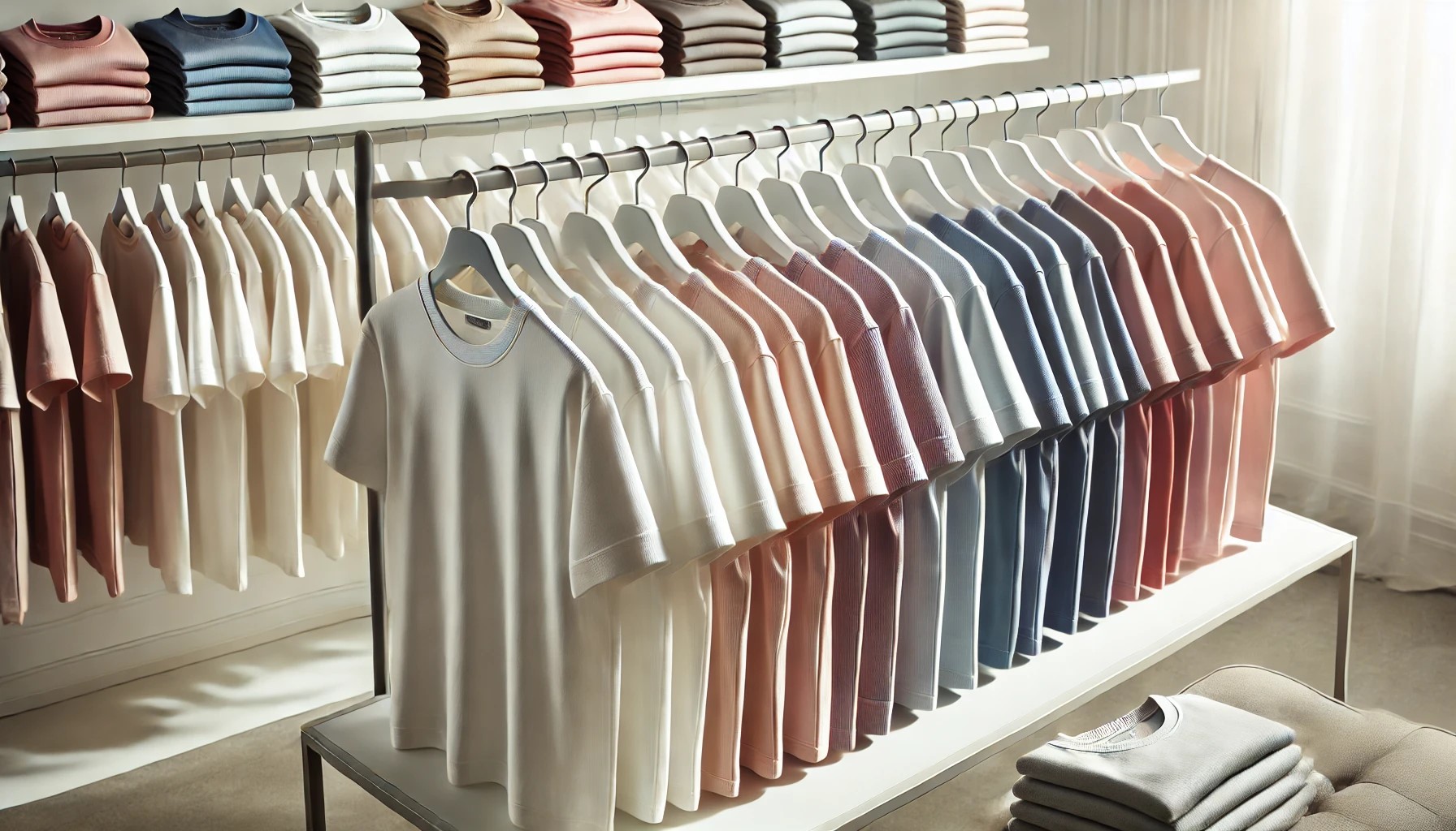 清潔感のあるTシャツ